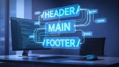 HTML Semantik: Panduan Lengkap untuk Mendesain Situs Web dan Aplikasi yang Mudah Diakses (Untuk Pemula)