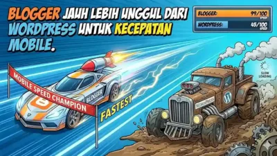 Mengapa Blogger Jauh Lebih Unggul dari WordPress untuk Kecepatan Mobile?